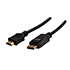 Video kabel DisplayPort samec - HDMI samec, 1m, ern, Logo blistr